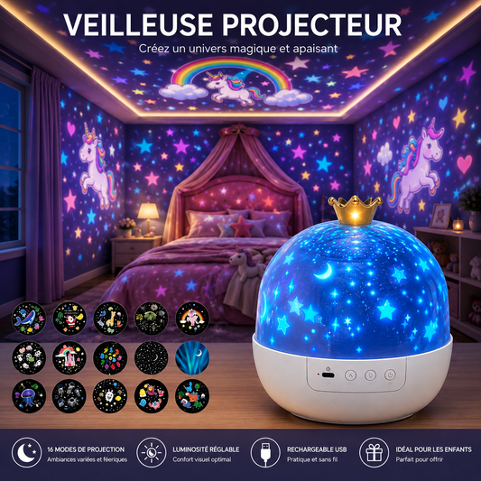 Veilleuse Projecteur Galaxie
