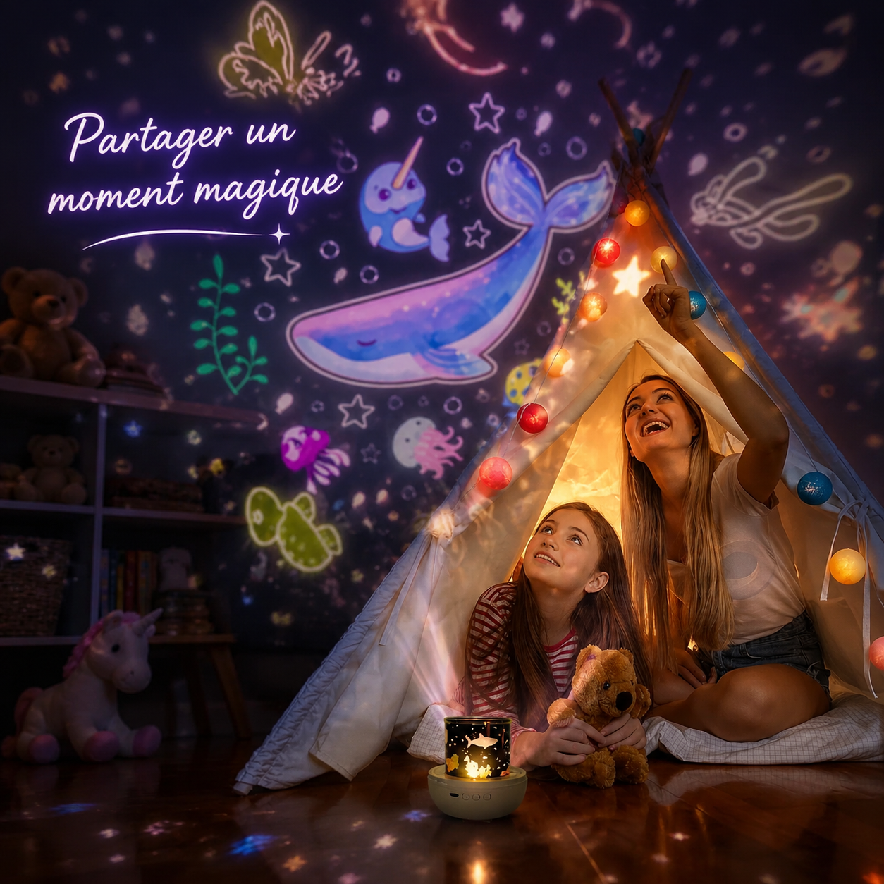 Veilleuse Projecteur Galaxie