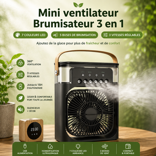 Climatiseur Brumisateur Portable