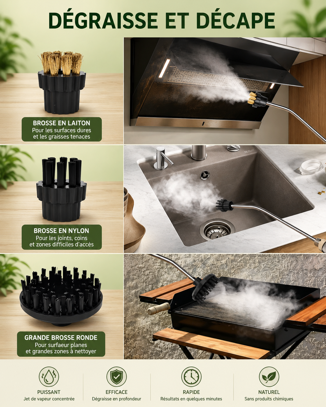 Nettoyeur Vapeur 2500W