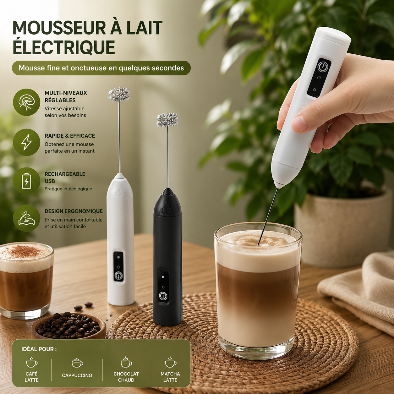 Mousseur Électrique